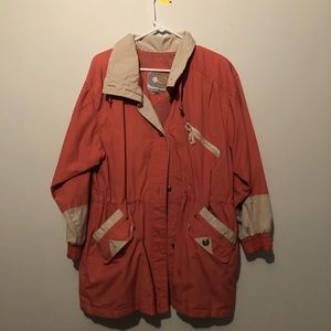 Vintage rain coat